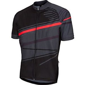 CAWANFLY Men's Short Sleeve Cycling Jersey Summer Black Bike Tracksuit Jersey Top Road Bike Cycling Quick Dry Sports Clothing Apparel  Micro-elastic Lightinthebox