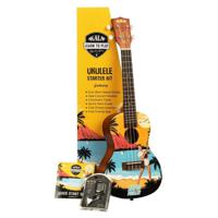 Kala Learn To Play Elvis Presley Concert Ukulele Starter Kit - Blue Hawaii