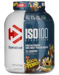 Dymatize ISO 100 Protein 5 lbs, Cocoa Pebbles (UAE Delivery Only)