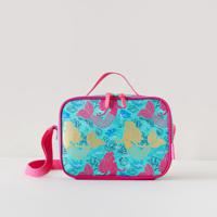 New Expressions Mermaid Foil Print Lunch Bag with Zip Closure