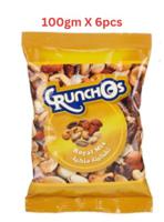 Crunchos Royal Mix Nuts,100g - Carton of 6 Packs (UAE Delivery Only)