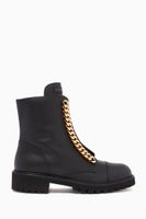 Combat Boots in Leather Combat Boots in Leather