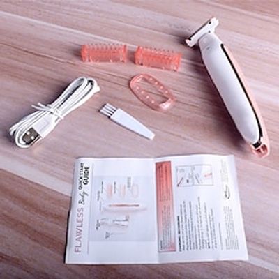 Women's hair shaver USB electric hair remover Mini Hair Remover shaving armpit hair removal bikini razor blade dermaplaning Lightinthebox
