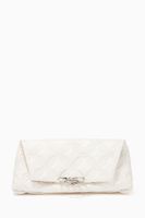 Sculptural Large Pouch in Quilted Nappa - thumbnail
