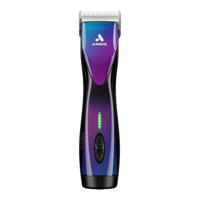 Andis DBLC-2 Pulse ZR II 5-Speed Detachable Blade Cordless Clipper - Purple Galaxy (Includes Extra Battery)