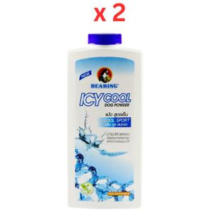 Bearing Icy Cool Dog Powder 150g - Cool Sport (Pack of 2)