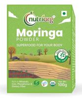 Nutriorg Certified Organic Moringa Powder 100g