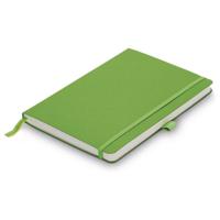 Lamy A6 Soft Cover Notebook - Green (102 x 144mm) (192 Pages) - thumbnail