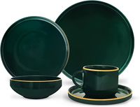 Royalford - Royal Green 20 Piece Fine Bone Dinne-(RF11331)