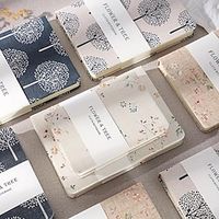 Cross-Border Cloth Notebook Hand Account Book Cloth Printing Notepad Student Diary Hard Surface Super Thick Book miniinthebox - thumbnail