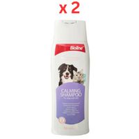 Bioline Calming Shampoo For Dogs And Cats 250Ml (UAE Delivery Only) (Pack of 2)