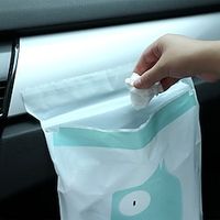 30pcs Car Mounted Adhesive Creative Cute Cartoon Interior Cleaning Bag Disposable Sortable Garbage Bag miniinthebox - thumbnail