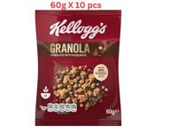 Kellogg's Granola Chocolate (Pack Of 10 X 60g)