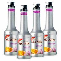 Monin Passion Fruit Mix - 1 Ltr Pack Of 4