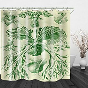 Wild Herbs Print Waterproof Fabric Shower Curtain For Bathroom Home Decor Covered Bathtub Curtains Liner Includes With Hooks 72 Inch miniinthebox