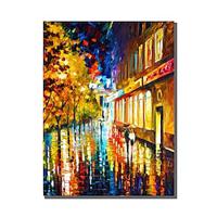 Oil Painting Handmade Hand Painted Wall Art Abstract Landscape by Knife Canvas Painting Home Decoration Decor Rolled Canvas (No Frame) Lightinthebox