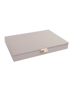 Stackers Taupe Supersize Lidded Stacker Champagne Gold Fitti