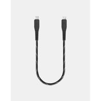 Energea Nyloflex USB-C To Lightning C94 MFI Cable 30cm - Black - thumbnail