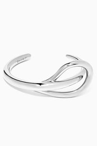 Needle Bracelet in in Rhodium Plated Sterling Silver