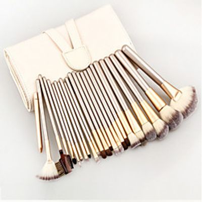 Professional Makeup Brushes Makeup Brush Set 24pcs Portable Travel Eco-friendly Professional Full Coverage Synthetic Hair Wood Makeup Brushes for Blush Brush Foundation Brush Makeup Brush Set miniinthebox
