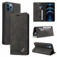 Phone Case For Samsung Galaxy S23 S22 S21 S20 Plus Ultra A14 A54 A73 A53 A33 A72 A52 A32 A22 A12 Note 20 Ultra Wallet Case Flip Cover with Stand Holder Matte Frosted Card Slot PU Leather miniinthebox
