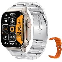 iMosi G41 Smart Watch 2.01 inch Smartwatch Fitness Running Watch Bluetooth Pedometer Call Reminder Activity Tracker Compatible with Android iOS Women Men Hands-Free Calls Waterproof Media Control IP Lightinthebox - thumbnail