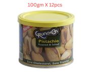 Crunchos Roasted and Salted Pistachio 100g - Carton of 12 Packs