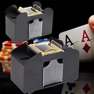 1PC - Playing Card Shuffler Party game supplies can shuffle multiple sets of playing cards miniinthebox