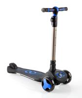 Megastar Coolwheels Nova 3 Wheels Kick Scooter With Flashing Led Lights For Kids 6+ Age - Blue (UAE Delivery Only)