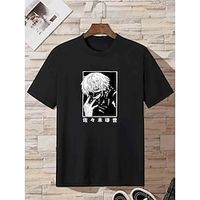 Tokyo Ghoul T-shirt Print Graphic T-shirt For Men's Women's Unisex Adults' Hot Stamping 100% Polyester Casual Daily miniinthebox