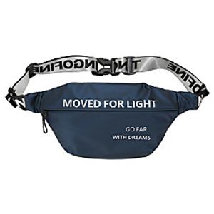 Women's Unisex Bags Fanny Pack Daily Bum Bag MessengerBag Black Blue Khaki Green Lightinthebox