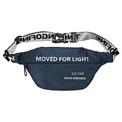 Women's Unisex Bags Fanny Pack Daily Bum Bag MessengerBag Black Blue Khaki Green Lightinthebox
