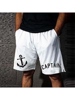 Anchor Print Shorts - thumbnail