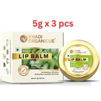 Khadi Organique Kiwi Fruit Lip Balm 5G (Pack Of 3)