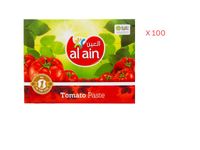 Al Ain Tomato Paste, Pouch - 70g x 100