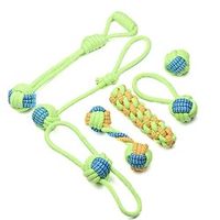 Pet Dog Toys for Large Small Dogs Toy Interactive Cotton Rope Mini Dog Toys Ball for Dogs Accessories Toothbrush Chew Puppy Toy miniinthebox - thumbnail