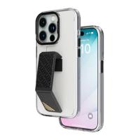 Levelo Morphix Clara Grip Case For iPhone 15 Pro - Black - thumbnail