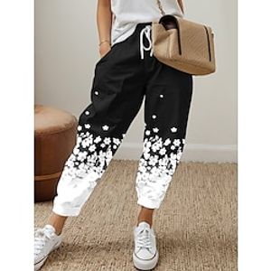 Women's Sweatpants Pants Trousers Long Pocket Active Fashion Street Daily Wear Black Pink S M Spring Lightinthebox