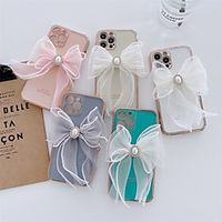 Phone Case For Apple Back Cover iPhone 12 Pro Max 11 SE 2020 X XR XS Max 8 7 iPhone 12 Mini Shockproof Dustproof Solid Colored TPU Lightinthebox - thumbnail