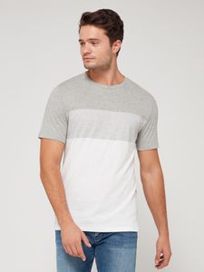 Stripe Short Sleeve Crewneck T-Shirt