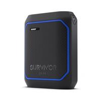 Griffin Survivor 10050mAh Black/Blue Power Bank - thumbnail