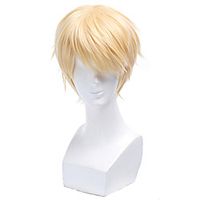 Wig Seraph Of The End Mikaela Hyakuya Cosplay Wigs Blonde Short Straight Men Cosplay Wig Heat Resistant Synthetic Hair miniinthebox - thumbnail