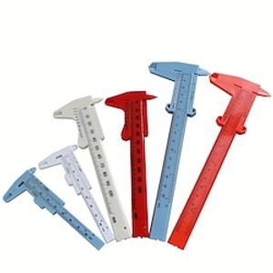1pc Vernier Caliper Plastic Caliper Plastic Vernier Caliper Student Caliper Experiment Measuring Tool Specification miniinthebox