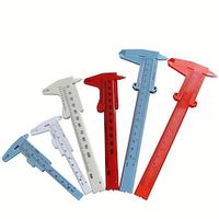1pc Vernier Caliper Plastic Caliper Plastic Vernier Caliper Student Caliper Experiment Measuring Tool Specification miniinthebox - thumbnail