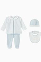 Logo Print Romper, Set of 3 - thumbnail