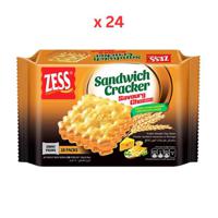 Zess Sandwich Cracker Savoury Cheese 180Gm Pack Of 24 (UAE Delivery Only)