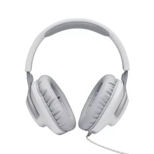 JBL Quantum 100 | White Color | Wired on Ears Headphone | Gaming Headset