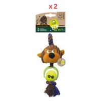 M-Pets Dennis Ecco Dog Toy Pack Of 2