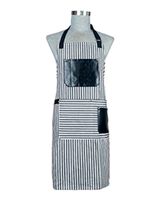 Homesmiths Stripe Black Apron