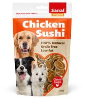 Sanal Dog Chicken Sushi 80G - (Buy 3 Get 1 Free)
